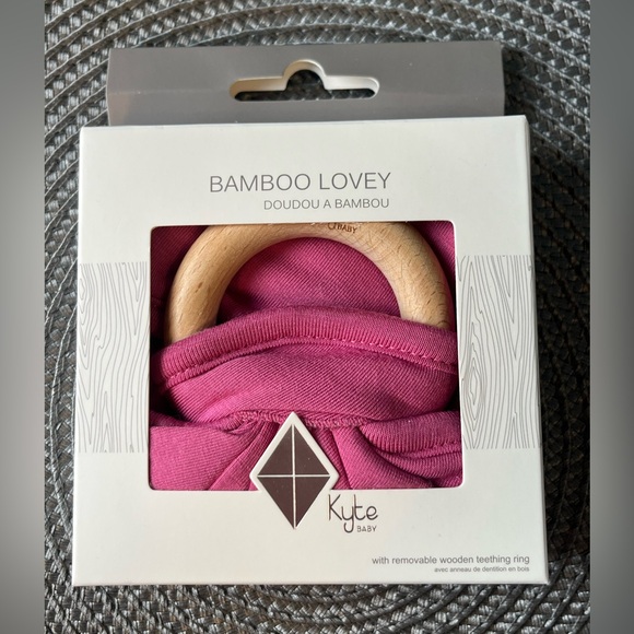 Kyte Baby Bamboo Sangria Lovey Retired Colour New in Box - Picture 1 of 4